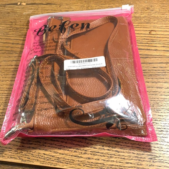 Brown Leather Crossbody - Picture 2 of 11